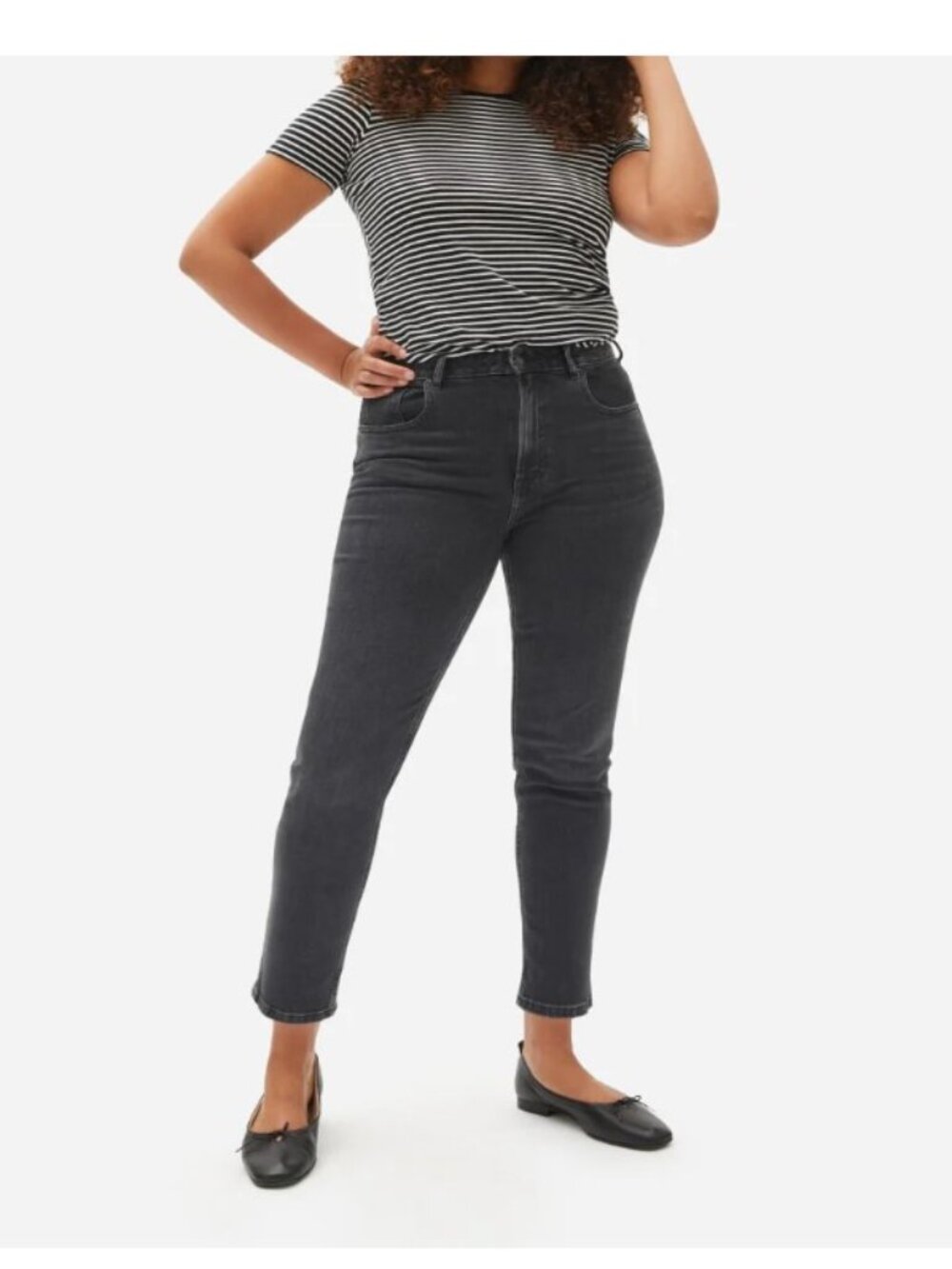 NWT- Everlane the Curvy 90s Cheeky Straight Jean